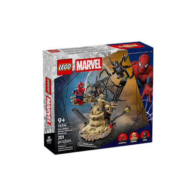 【自营】LEGO乐高漫威系列76334决战名场面：蜘蛛侠大战沙人积木