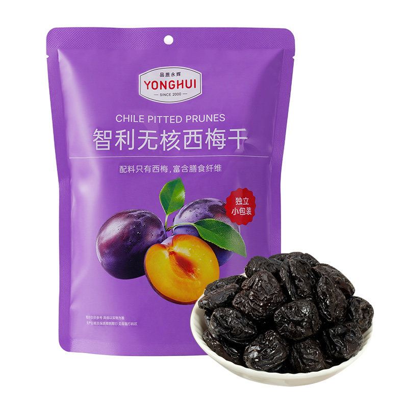 品质永辉智利无核西梅干果脯果干
