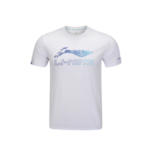 李宁正品2026新款羽毛球服短袖T恤男女同款圆领宽松文化衫上衣