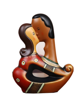 电视柜装饰纪念日送老婆小摆件