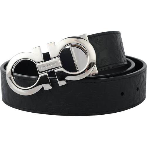 FERRAGAMO菲拉格慕男士2026新款高端品牌小牛皮腰带国际大牌皮带
