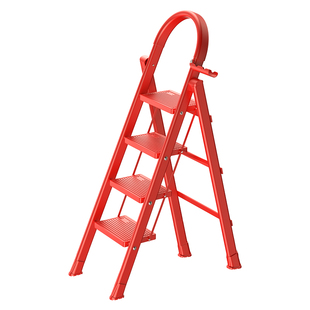 奥鹏乔迁之喜梯子家用折叠伸缩多功能人字加厚室内楼梯爬梯小扶梯