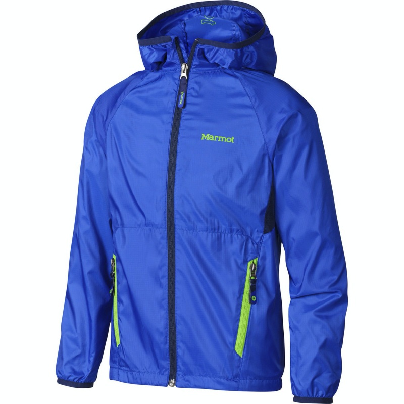 海淘美鼠 Marmot Ether Driclime 连帽神衣 儿童户外防风风衣
