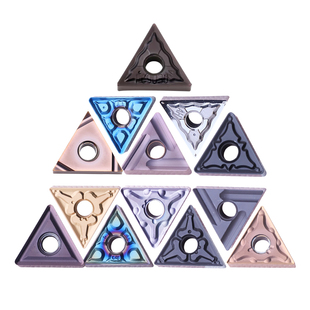 锐利数控车刀片专业不锈钢钢件合金刀头TNMG160408三角形刀片