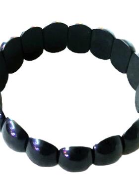 次石墨手排天然原石shungite宝石