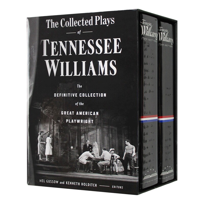 英文原版 The Collected Plays of Tennessee Williams 田纳西 威廉姆斯戏剧集 盒套装 英文版 进口英语原版书籍