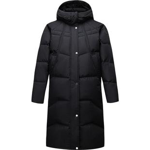 安踏超模羽绒服丨六度芯长款鸭绒拒水外套女款保暖棉服162617914