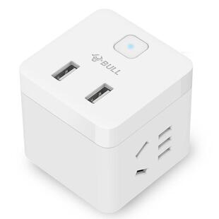 公牛插座usb插座充电魔方插排插线板接线板多功能家用电源转换器