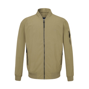 LONDA伦德马2025年春男士外套商务休闲棒球服夹克男装飞行员服潮