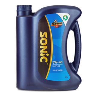 龙蟠SONIC T1 全合成 SN PLUS 5W-40 4L汽油发动机机油