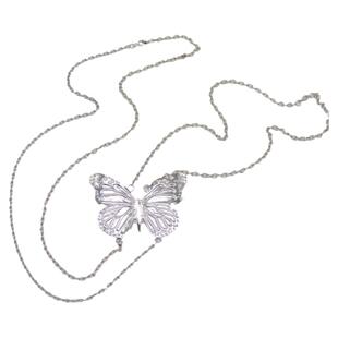 辣妹性感金属大蝴蝶夸张腰链女身体链可调节百搭胸链甜酷复古配饰