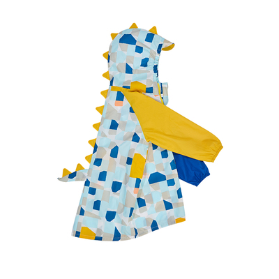 喷火龙防水防风快干卡通儿童雨衣