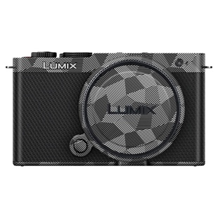 JJC 适用松下S9机身贴膜Lumix S9贴纸Panasonic微单相机全幅无反相机保护膜配件迷彩碳纤维贴皮