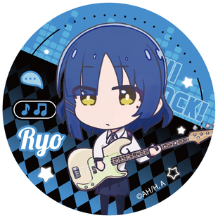 歪瓜出品 孤独摇滚正版58mm马口铁徽章 单领Q版角色吧唧山田凉