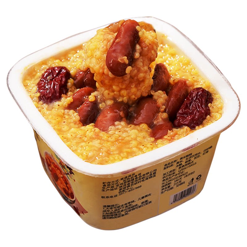 思粮缘黄米红枣芸豆糯米甑糕215g
