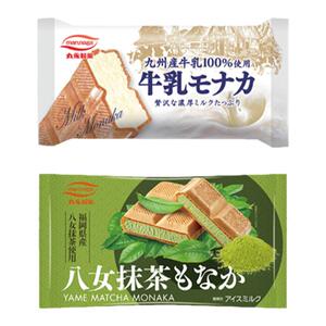 丸永日本原装进口摩纳九州冰淇淋