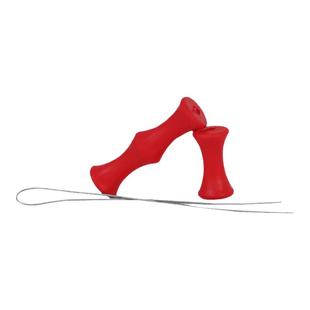 弓箭射箭硅胶滚柱橡胶护指反曲直拉护具弓弦减震定位保护手指配件