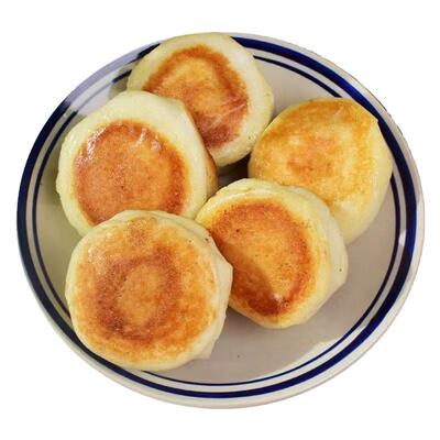 东北粘火勺红小豆馅年糕饼