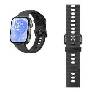 华为WATCH FIT4系列原装氟橡胶表带正品FIT3系列亲肤原装表带4Pro