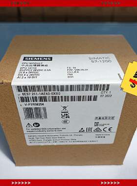 【问价】6ES72111AE400XB0S71200中央