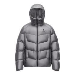 骆驼羽神男装羽绒服鹅绒短款男女羽绒面包服保暖加厚新款外套户外