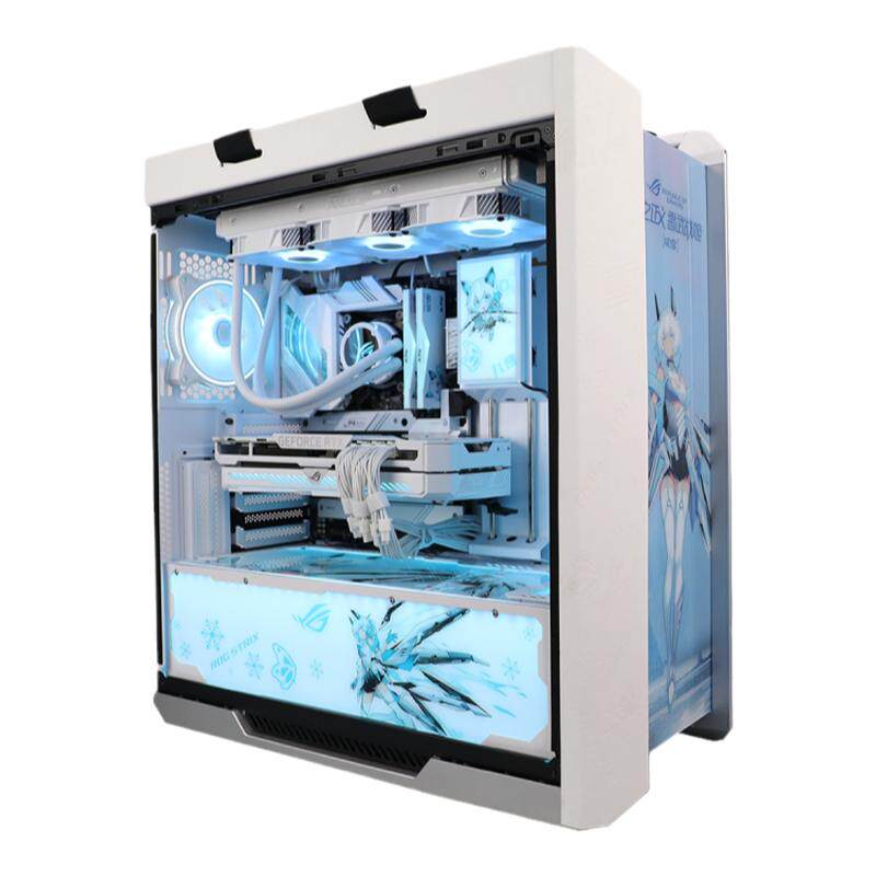 intel酷睿i9 i7华硕太阳神30903080组装台式电脑全套高配水冷主机