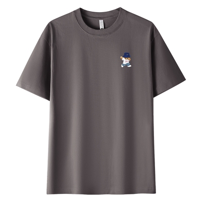 【奥莱专柜】300克重磅纯棉短袖T恤男夏季新款运动休闲上衣打底衫