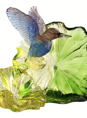 琉园(tittot)琉璃摆件名士摆件