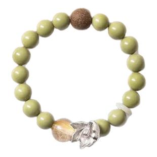 BYROOTS/抱树【李晟同款】日出藏香珠手串绿玛瑙手链女生日礼物