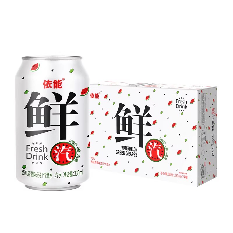 依能罐苏气泡水0糖0脂0卡