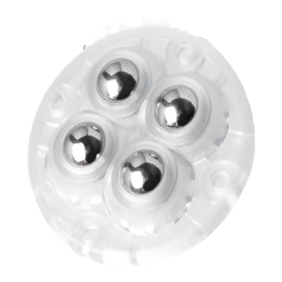 粘贴式免打孔万向轮响震尼龙