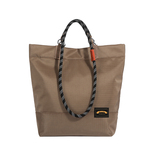 日系攀岩绳户外防水轻便休闲尼龙包包女结实耐磨大容量通勤托特包