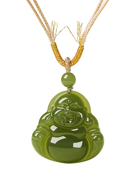 宫里上新玉佛凝安和田玉吊坠