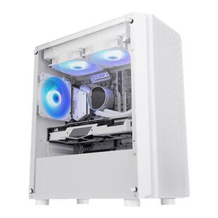 先马风致240台式机电脑小机箱matx玻璃全侧透游戏水冷itx办公机箱