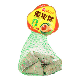 正宗三全糯米粽子455g龙舟粽速食早餐点心肉粽八宝棕蜜枣豆沙甜粽