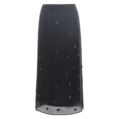 HONRN/红人亮片水钻长款半身裙