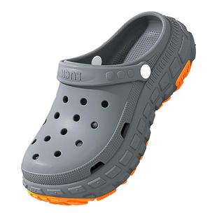 开车洞洞鞋男士夏季2025新款厚底防滑防臭足弓支撑溯溪拖鞋男外穿