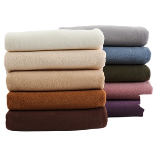 摇粒绒布料加厚珊瑚绒外套卫衣公仔加绒抓毛绒绒布里布内衬短自制