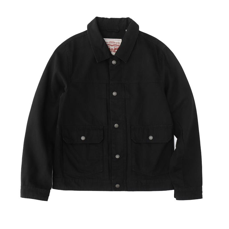 Levi’s/李维斯翻领春秋宽松休闲
