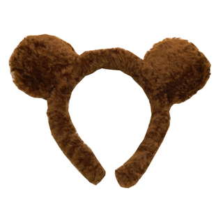 小熊耳朵发箍女秋冬可爱卡通压发头箍发卡防滑洗脸神器毛绒绒发饰