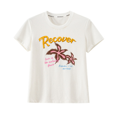 BANANACICI原创印花刺绣短袖T恤