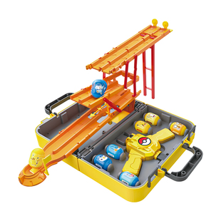 庄臣宝可梦翻乐豆轨道套装儿童玩具皮卡丘周边双人对战亲子互动