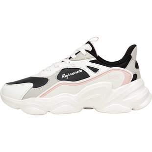 361运动鞋女秋冬季皮面防水休闲鞋子女款361度官方正品女士老爹鞋