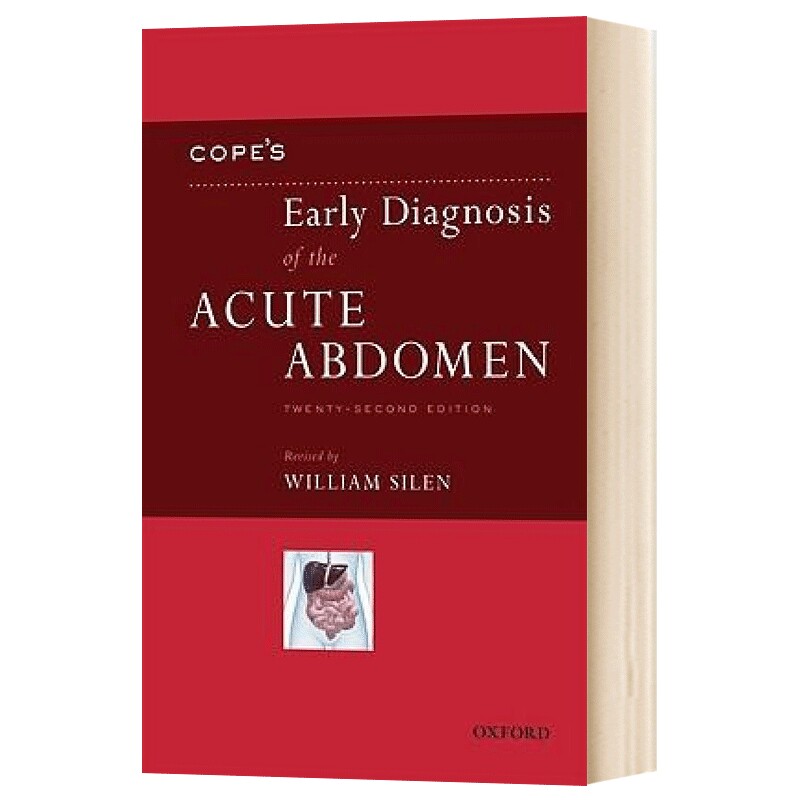 华研原版 应付急性腹痛的早期诊断 第22版 英文原版 Cope's Early Diagnosis of the Acute Abdomen 英文版 进口英语书籍