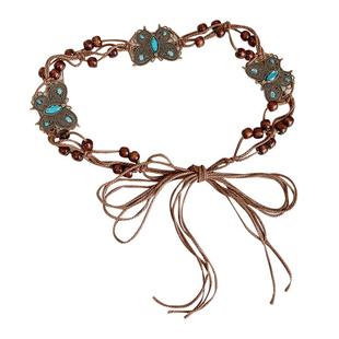 腰链配饰裙子 2025新款复古个性波西米亚y2k潮设计感小众女士腰带