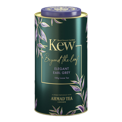 AHMADTEA亚曼邱园联名伯爵锡兰英式早餐红茶散茶铁罐100g