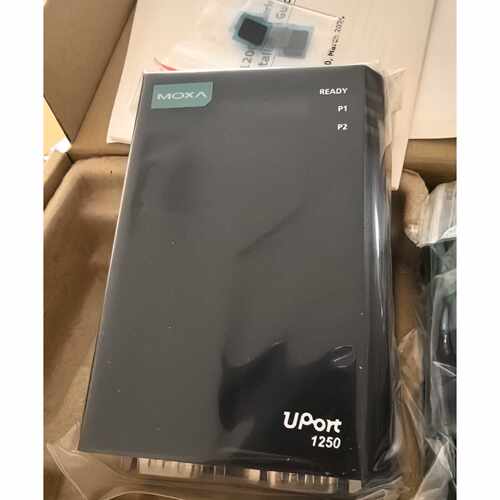 议价新款 UPORT 1250-G2 MOXA RS232/422/485 工业级USB转2口 现