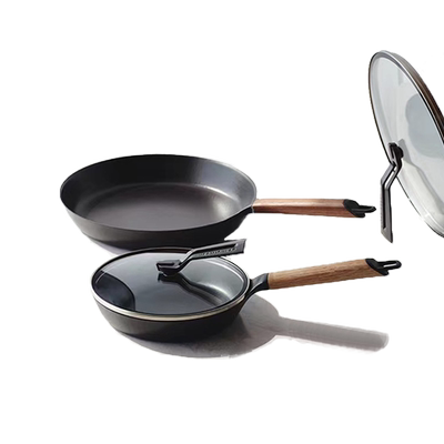 唯米乐牛排煎锅珐琅铸铁日本