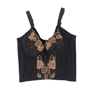 银纤维离子身材管理器梵伊漫玉蝴蝶调整型收副乳长文胸塑身内衣薄