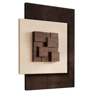 2025新款立体实木电表箱装饰画竖版遮挡弱电箱盖面板总电闸盒挂画